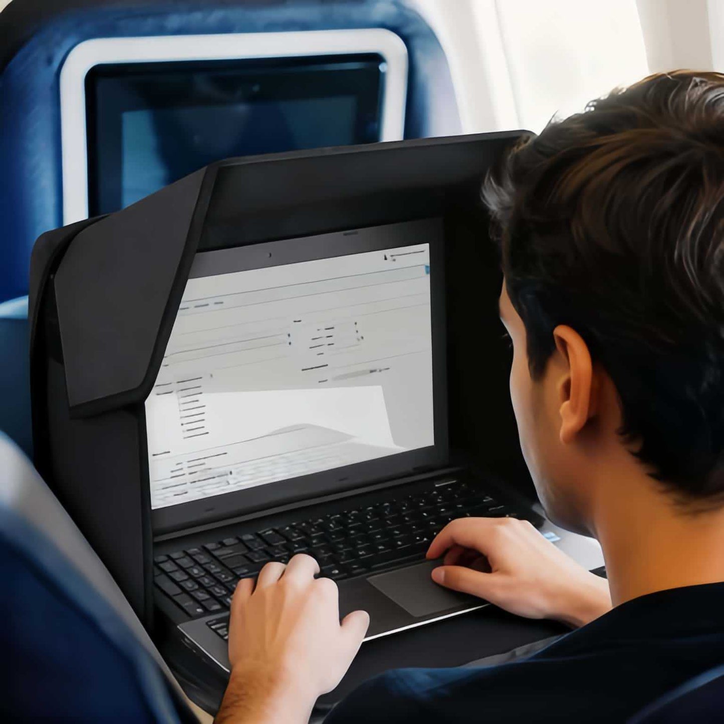 Laptopväska med Solskydd – Smart skärmskydd för arbete i solen